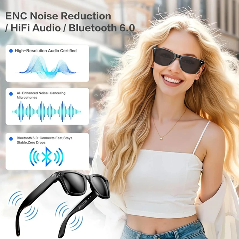 Lenovo AI Smart Glasses 4K Cam - Smart Glasses Lens のレビューと価格