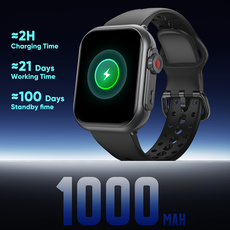 新型ウォッチウルトラK62スマートウォッチ メンズ レディー - Fall Detection Watch のレビューと価格
