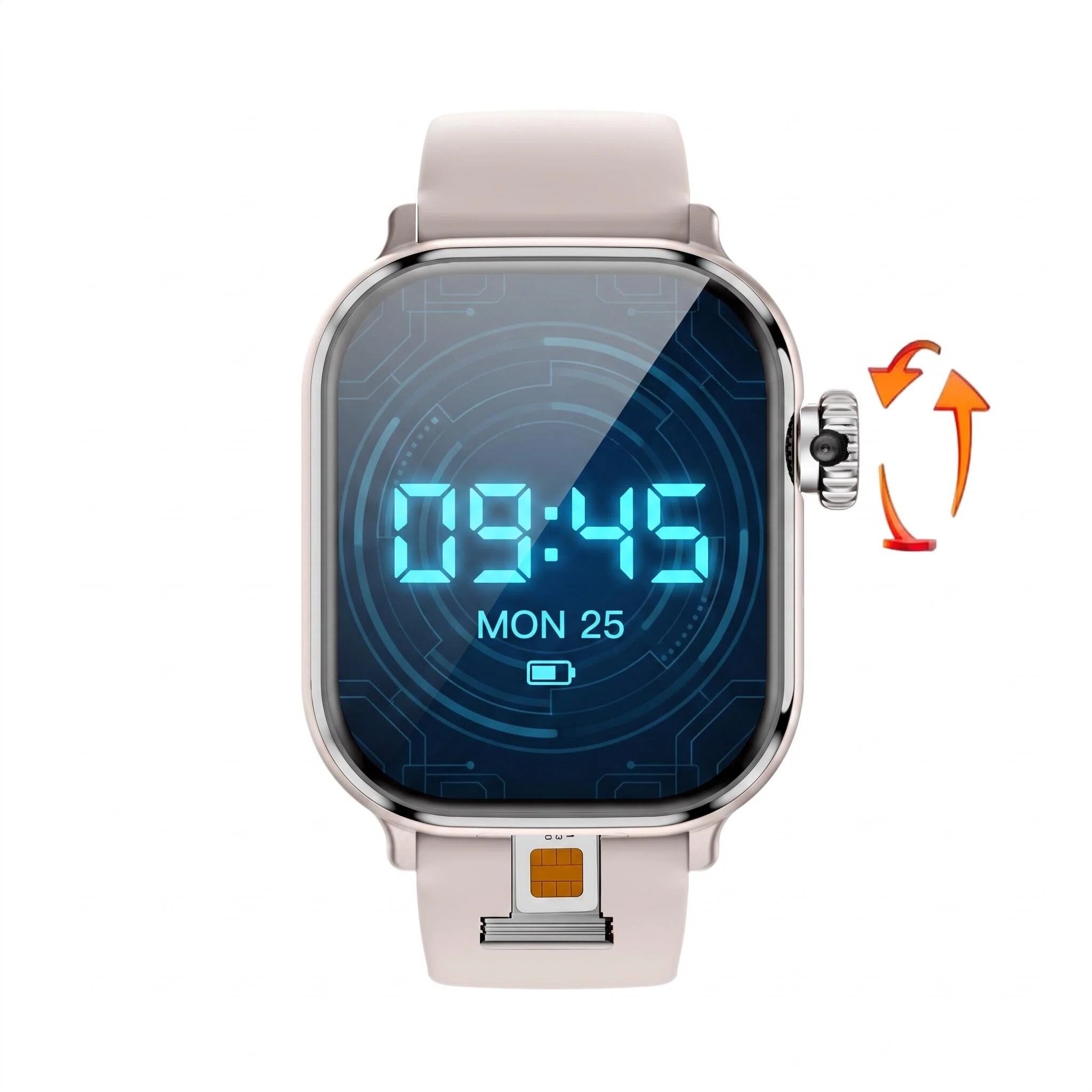 32GB+512GB スマートウォッチ 5G LTE And - Fall Detection Watch のレビューと価格