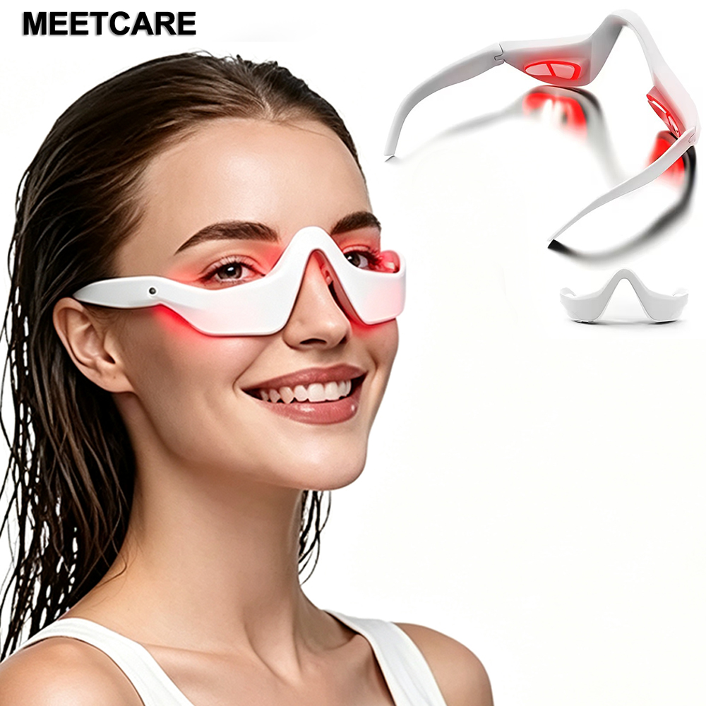 アイケア美顔器 3D赤色光 眼元リラックスマッサージ 疲労軽 - Light Therapy Glasses のレビューと価格