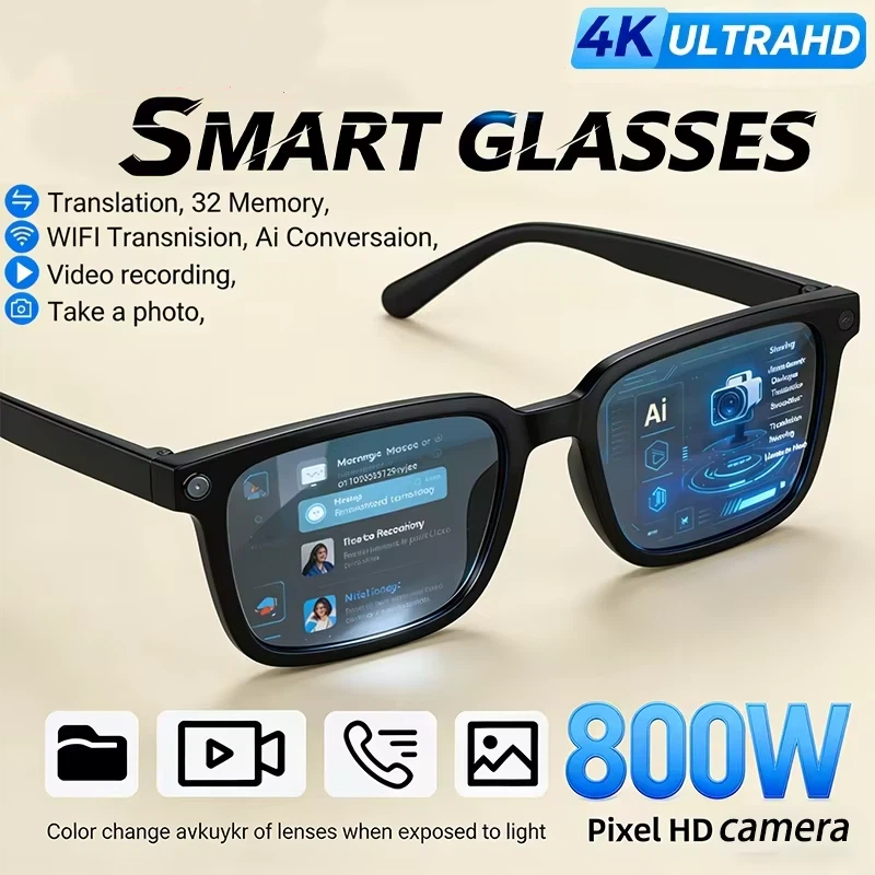 OnePlus AI スマートグラス 8K HD 調光式 多 - Smart Glasses Lens のレビューと価格